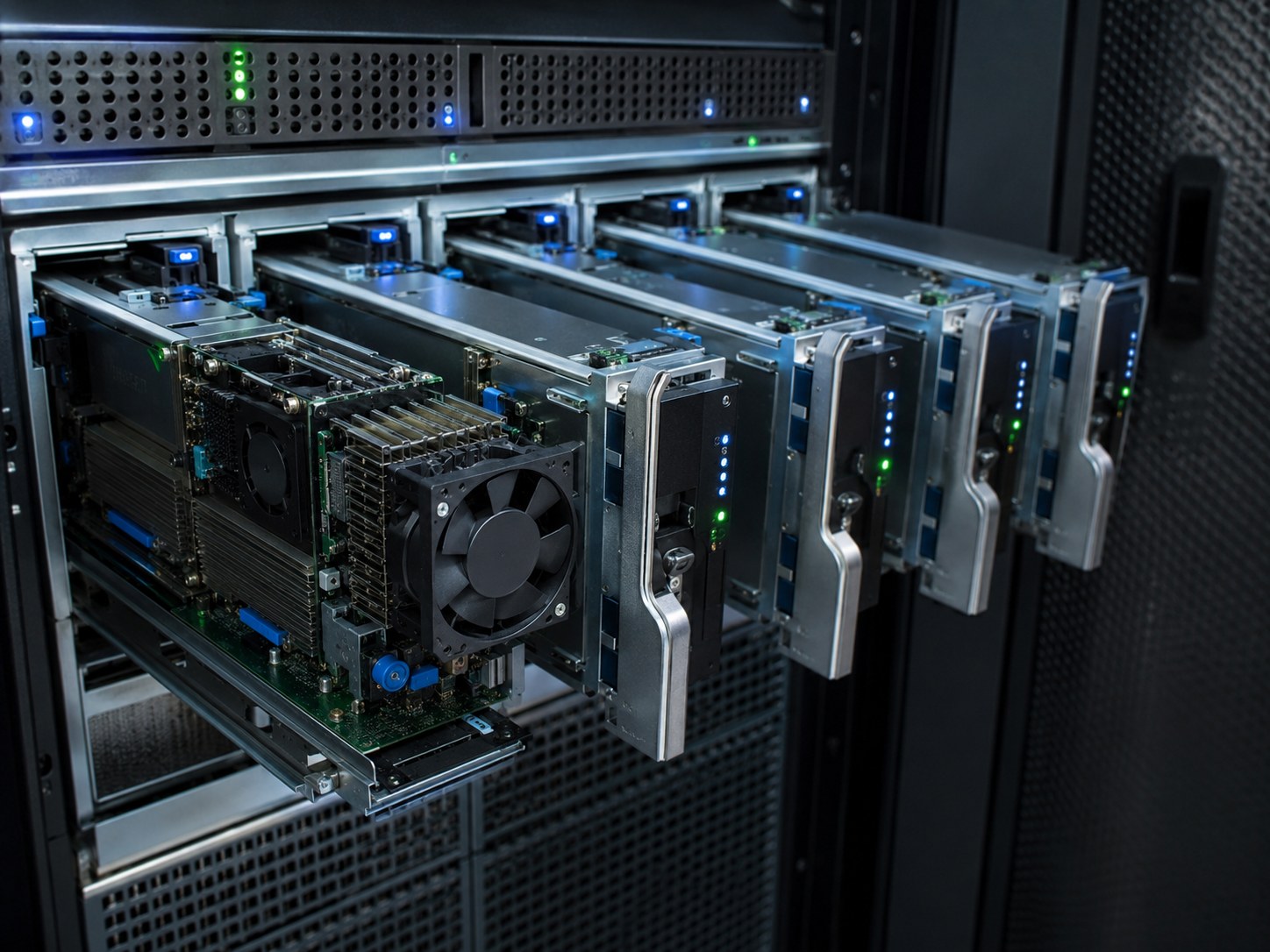 Blade-серверы корпоративного класса HPE на обслуживании